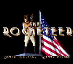Rocketeer, The (USA) Title Screen